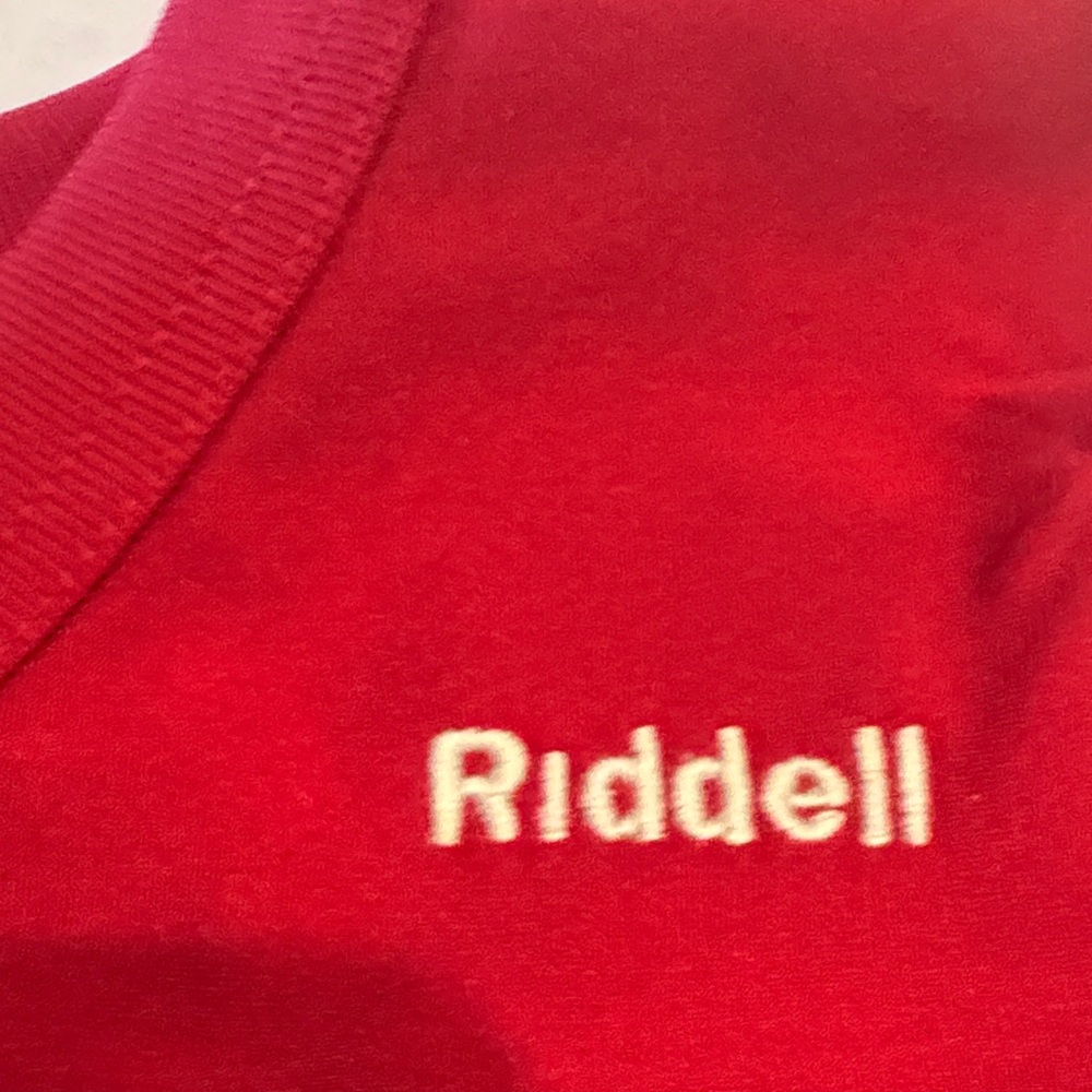 Riddell Kids Red Sports Jersey - Picture 3 of 11